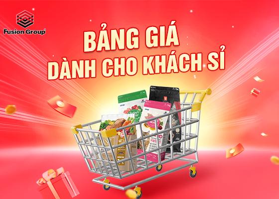 Bảng giá dành cho khách sỉ
