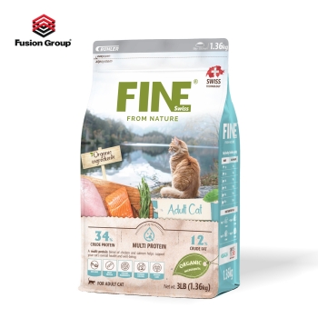 (3LB) FINE – Thức ăn hữu cơ tự nhiên cho mèo trưởng thành
